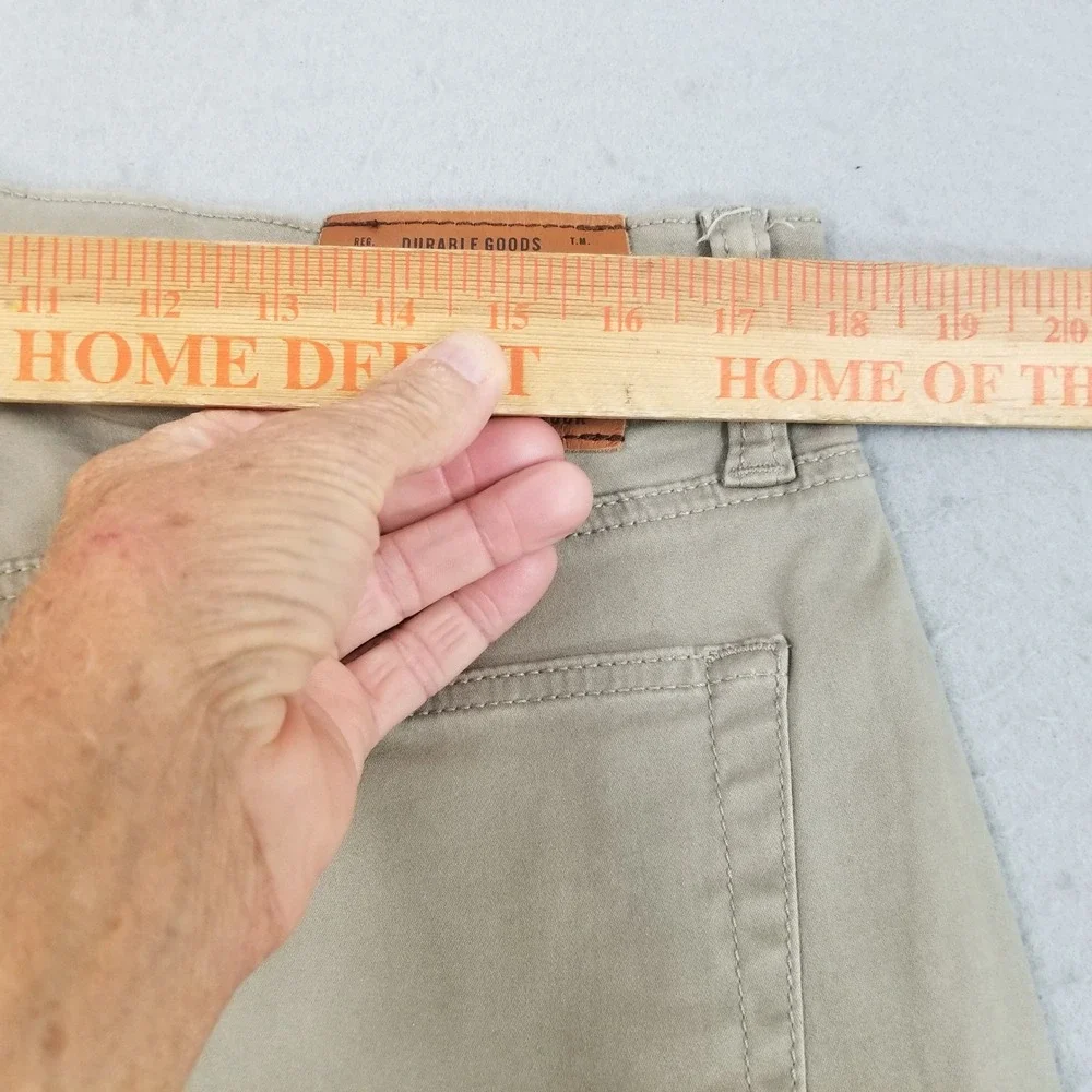 Lucky Brand Pants Mens 36x30 Tan 121 Slim Khaki‎ Chino Stretch 5-Pocket Jeans
